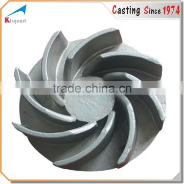 Custom centrifugal cast iron water pump impeller,blower impeller