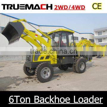 6Ton 2WD/4WD Backhoe Loader