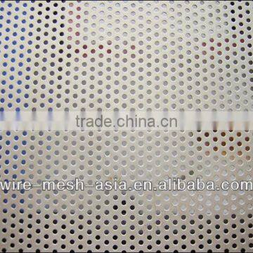 Perforated sheet used in air fitter