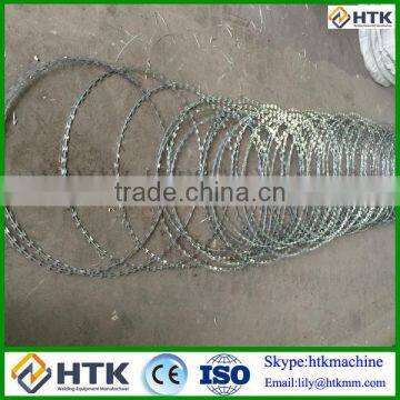 Galvanized Razor Barbed Wire Concertina Wire Coil photo-3