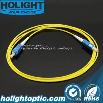 Fiber Optic Patchcord Sc to Sc Simplex LSZH Yellow photo-3
