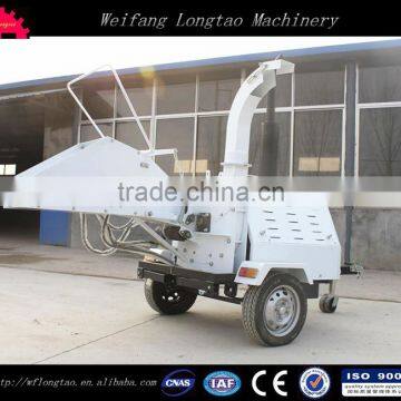 50hp CE Approved Mobile Trailer Towable Diesel Engine Wood Shredder photo-6