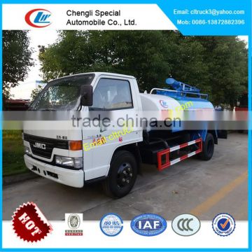 JMC 5000 liters fecal suction truck,fecal suction tanker truck