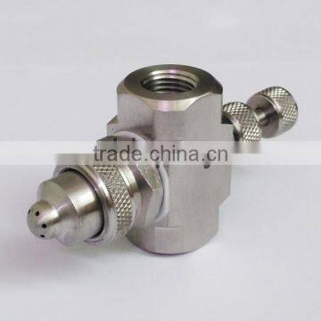 Stainless Steel ss Internal Mixed Round Spraying Air Atomized Nozzles photo-2