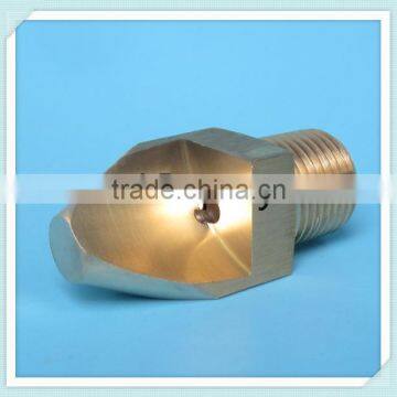 1/4",3/8",1/2",3/4" BSPT or NPT Brass Narrow Angle Flat Fan Spray Nozzle photo-3