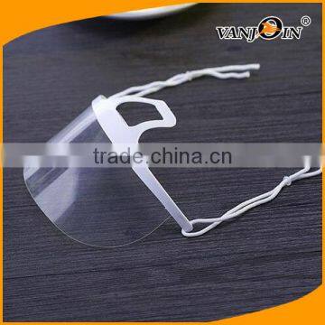 Print Your Logo Transparent Plastic Face Mask Environmental for Tattoo