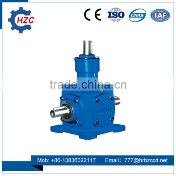 T Series Spiral Right Angle Transmission Gearbox 1.5:1 Supplier