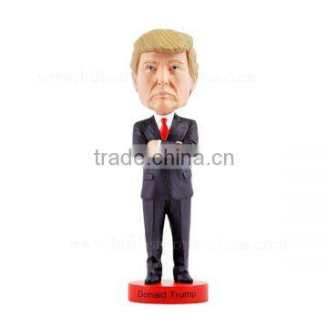 2017 Presell Resin Doll Trump Furnishing Donald Trump Bobble Head photo-2