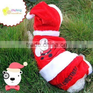 Christmas decoration Pet dog cloth winter cloth warm cloth