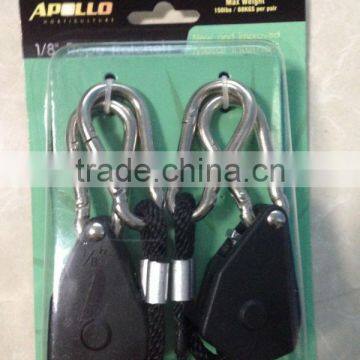 Pulley Hanger Rope Hanger Light Fixture Hangers/fixing rope for bike / rope with hook