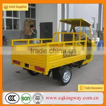 Africa 4 Stroke Engine Gasoline 3 Wheel Motorcycle With Driver Cabin for Sale photo-4