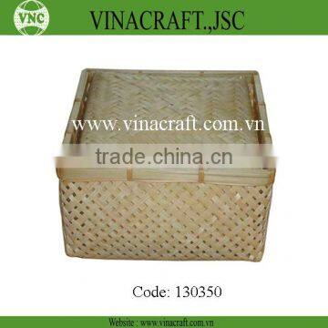 Small bamboo box from Vietnam