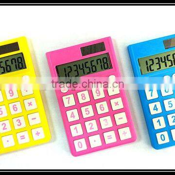 Portable Solar Energy Colorful Calculator photo-2