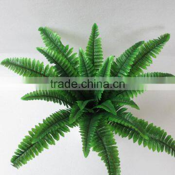 Indoor dinosaur world artificial plastic fern bush decoration