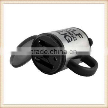 Stainless Lazy Self Stirring Mug Auto Mixing Tea Coffee Cup Office Home Gifts photo-5