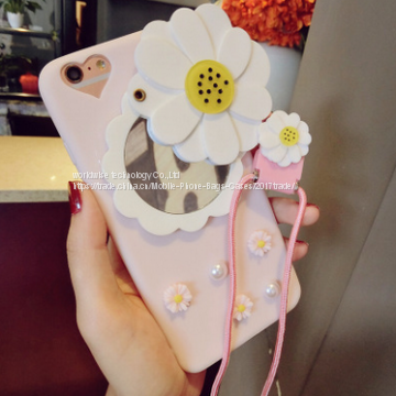Pretty Mirror Case Cover Silicone Cell Phone Case Mobile Phone Cases for IPhone7/7Plus/6/6s/6plus/6splus Soft Tpu Case photo-3