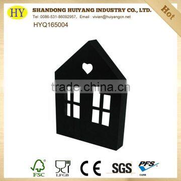 Shabby Chic House Shape Christmas Wooden Decoration on Sale photo-2