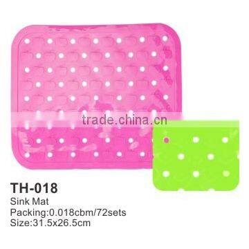 PVC Anti-slip dish sink mat for kitchen