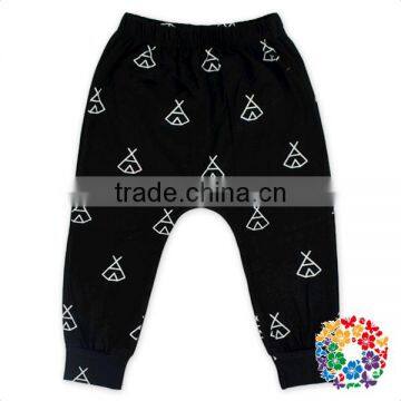 Baby Boy Stripe Ankle Pants Bear Print Children Cotton Pants photo-5