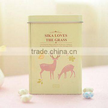 Small Tin Box for Business Cards,cosmetic Tin Canister Factory,rectangular Eye Shadow Tin Case photo-2