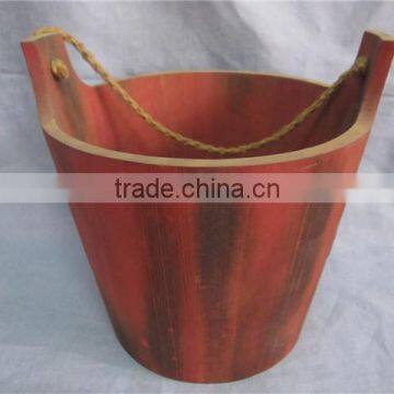 ice cream maker wood bucket solid bucket