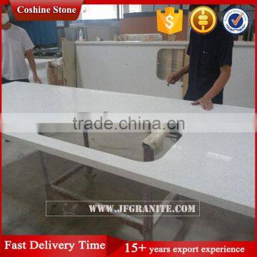 Starlight Artificial White Quartz Counterotp
