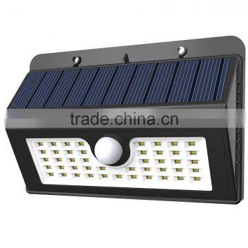 45Leds Solar MOTION Sensor Powered Wall mounted led tube light