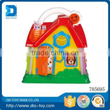 2017 hot Educational baby toy musical house