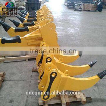 PC300 excavator bucket ripper with ripper teeth