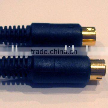 SVHS-SVHS Cable,nickle plug or gold plug