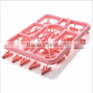 OEM Cheap Plastic Hanger for Socks/Home Dress Plastic Hanger Wholesale/creative Plastic Hanger for Socks Maker photo-2