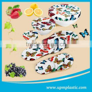 Household Disposable Degradable Food Contact Plastic Printed LDPE Food Cover photo-3