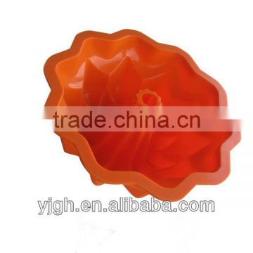 Beautiful flower shape silicone cake molding