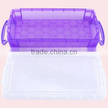 Colorful Large Size Plastic Storage Case With Handle photo-6
