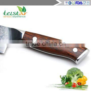 Santoku Knife VG10 Japanese Damascus 7-Inch Blade High Carbon Stainless Steel photo-3