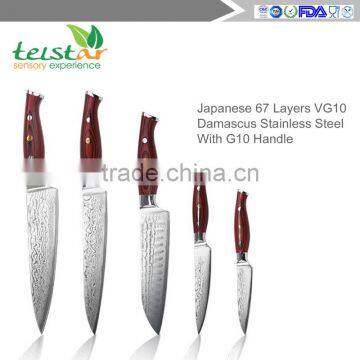 8" Chef's Knife Japanese 67 Layers VG10 Damascus Stainless Steel With G10 Handle photo-6