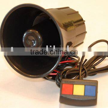 High quality cheap price of alarm sirens car horn 3 sound with button