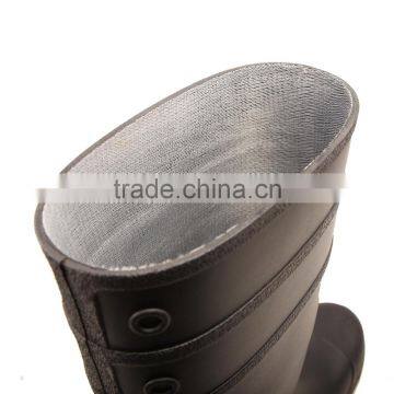 Steel Toe Cap Steel Plate Midsole Protective PVC Safety Rain Boots