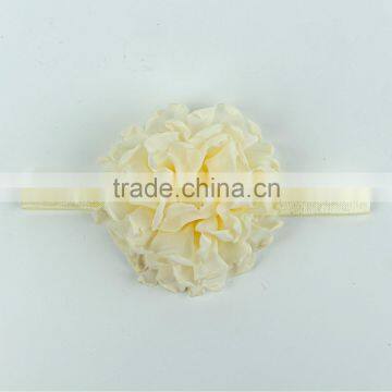 Wholesale White Chiffon Children Elastic Hariband Baby Headband photo-5