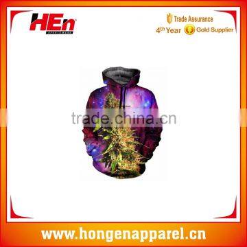 Hongen apparel Latest design 100 % Polyester Long Sleeves Colourful Printing Custom Oversizes Sublimation 3d Hoodies