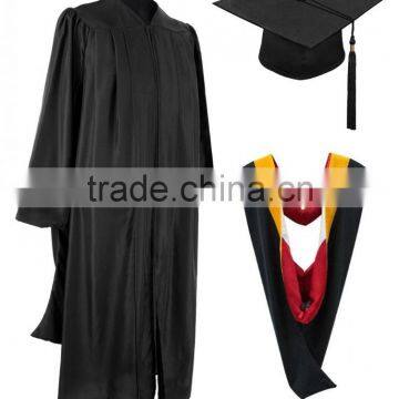 2017 Hot Sale Bachelor Gown University Graduation Gown for College Student