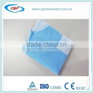 PP PE SMS Nonwoven Sterile Disposable Surgical Gown