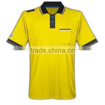 new design digital printing yellow mens polo shirt