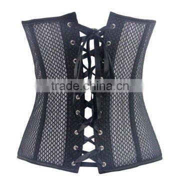 Sexy Summer Hot Gothic Corset Mesh Bustier photo-5
