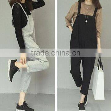 New overalls Female trousers/han edition show thin overalls