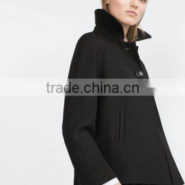 2015high Quality Fashionable Black Winner Women's Cloak Coat photo-2