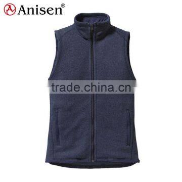 Wholesale Custom Promotional Polar Fleece Men Vest photo-2