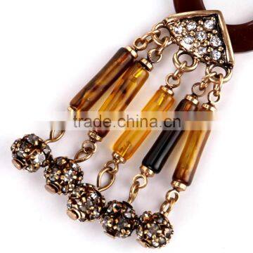Vintage Ethnic Beads Pendant Drop Earrings for Women photo-3