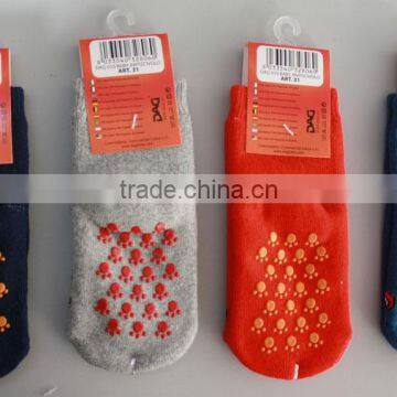 Chldren Tramponline Socks With Anti Slip Grip and Full Terry Inside photo-4