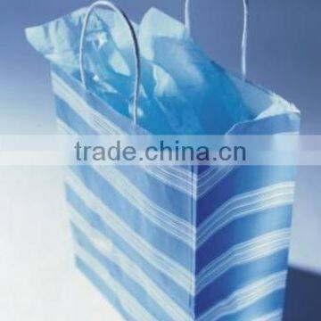 Kraft Paper Bags With Twisted Paper Handles and Logo Printed photo-2